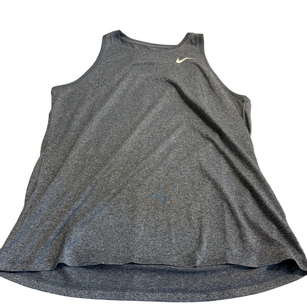 Nike Gray Relaxed Tank Top